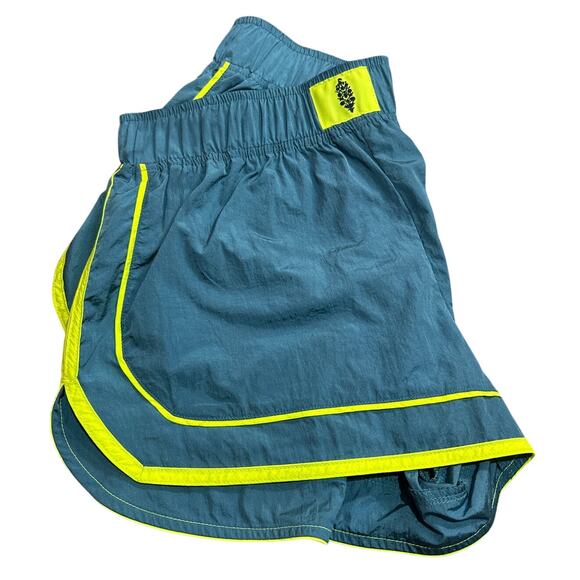 Free People Movement Celestial Blue Active Shorts M - Picture 3 of 6